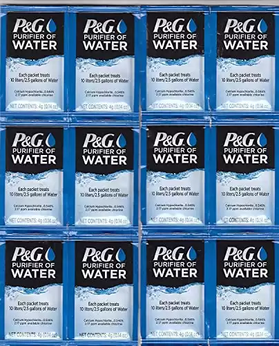 P&G Water Purifier Packets