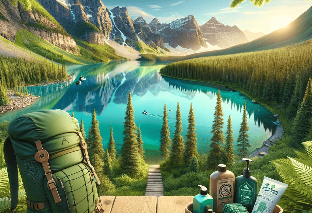 Leave No Trace Outdoors Bag and Toiletries