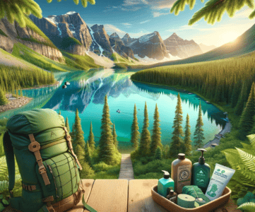 Leave No Trace Outdoors Bag and Toiletries