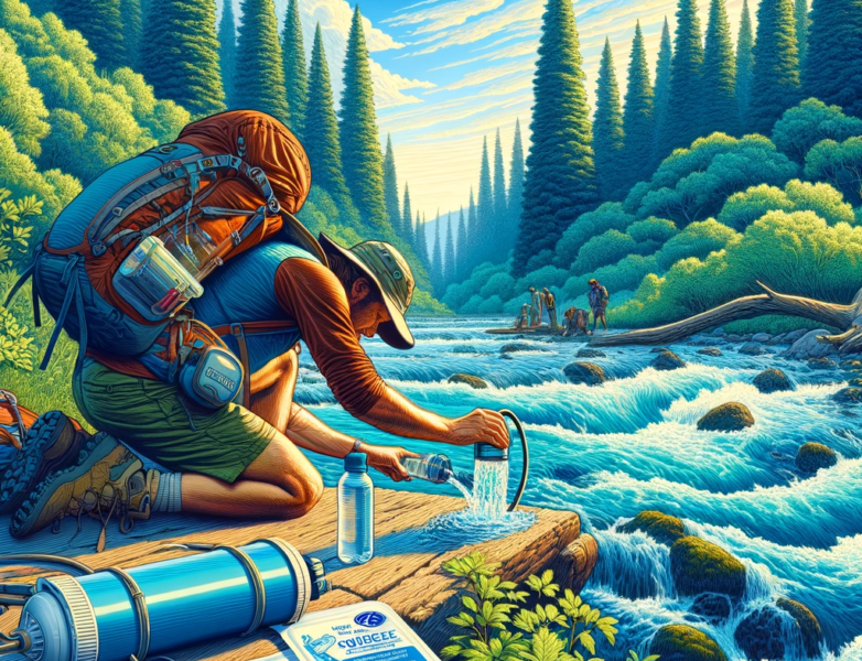 water filtration in the wilderness