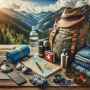 daypack and essential hiking gear
