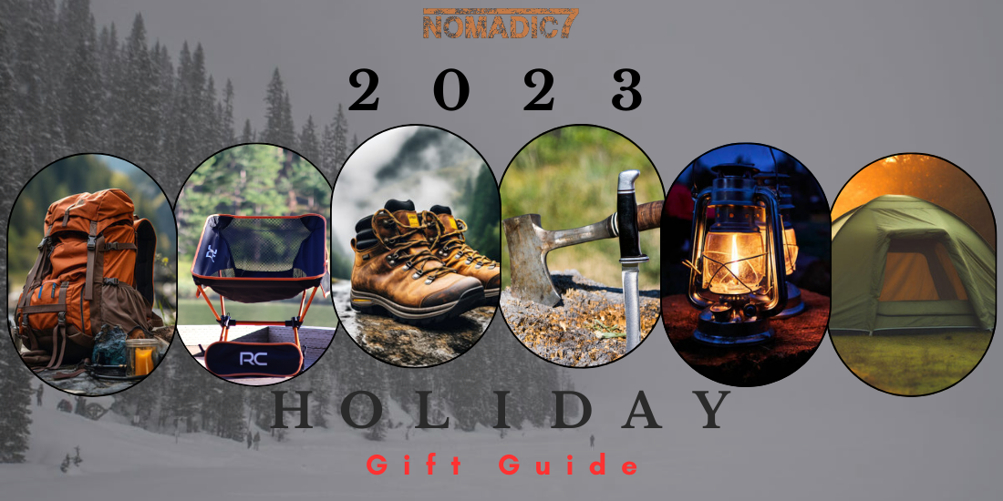 2023 Holiday Gift Guide for Camping - Backpacks & Bags, Chairs & Seats, Hiking Boots & Clothes, Hatchets & Knives, Headlamps & Lanterns, Tents * Canopies